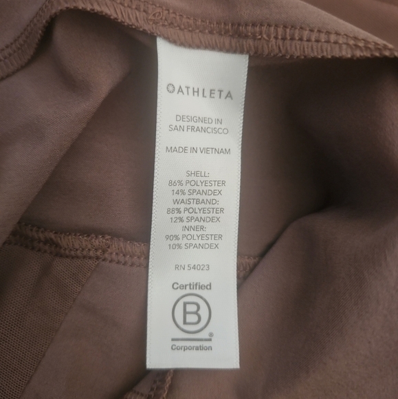 Athleta Womens Brown Soho Skort In Mineral Brown 14 - Picture 8 of 10